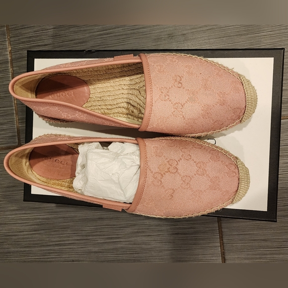 Pink Gucci espadrills - Picture 3 of 4